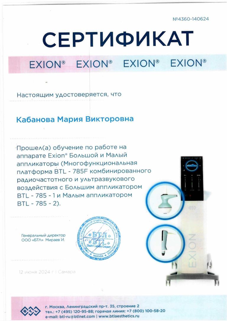 Кабанова Мария Викторовна – диплом