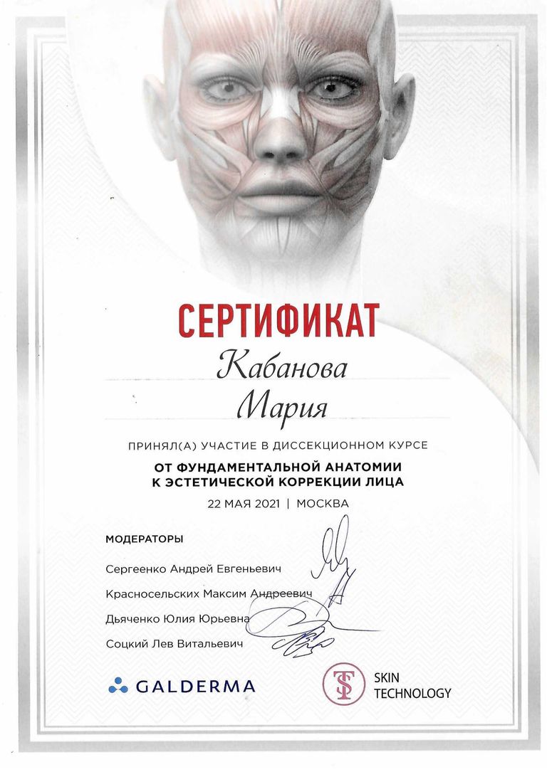 Кабанова Мария Викторовна – диплом
