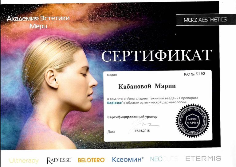 Кабанова Мария Викторовна – диплом