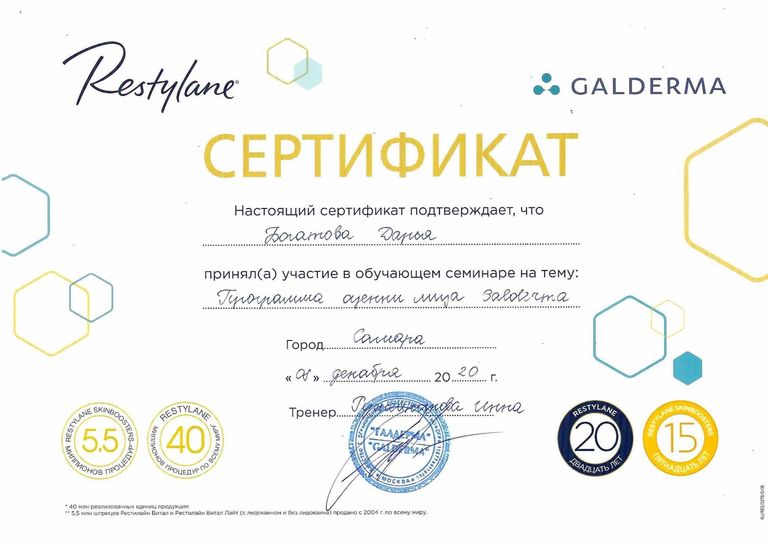 Богатова Дарья Владимировна – диплом